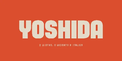Yoshida Sans Font