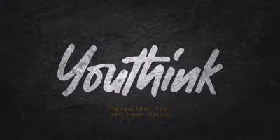 Youthink Font