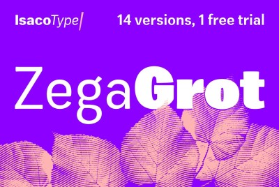Zega Grot Font