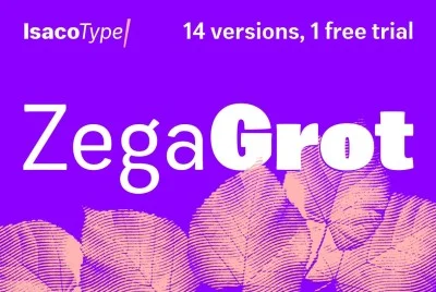 Zega Grot Font