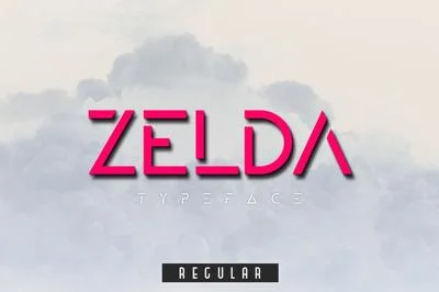 ZELDA typeface (REGULAR)
