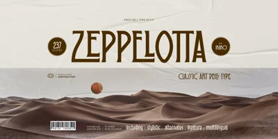 Zeppelotta Font