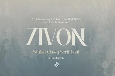 ZIVON Font