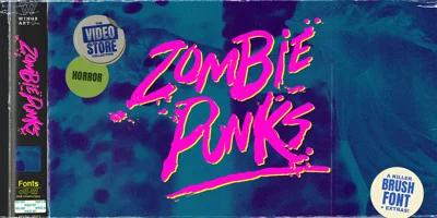 Zombie Punks Font