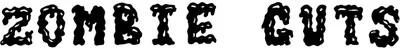 Zombieguts Font