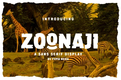 Zoonaji Font