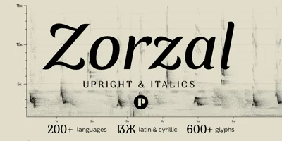 Zorzal Font