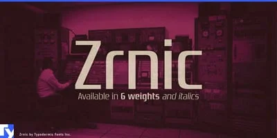 Zrnic Font