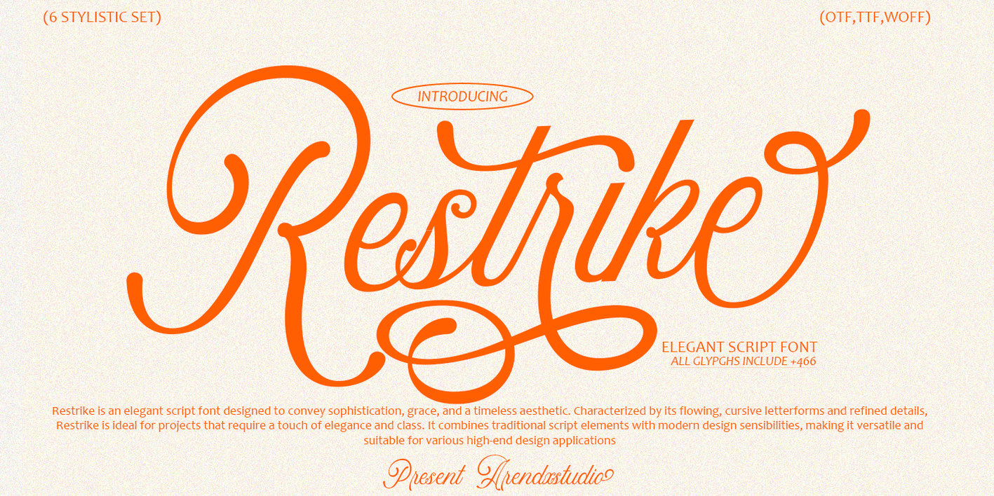 Restrike Font Free Download Restrike Font Free Download