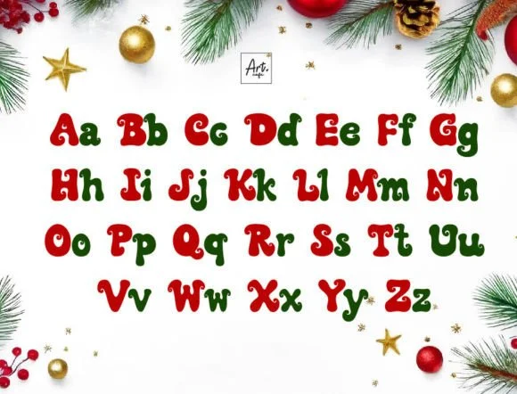 Retro Christmas Font