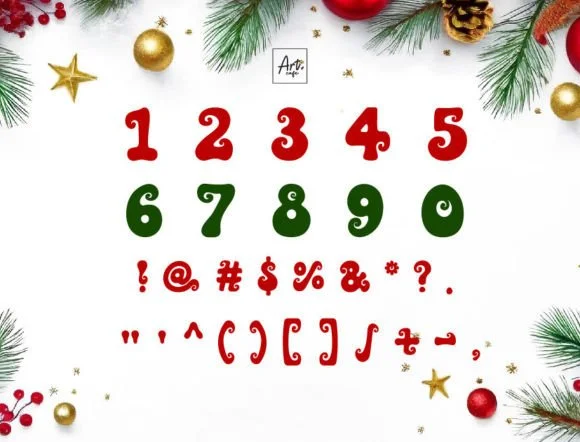 Retro Christmas Font