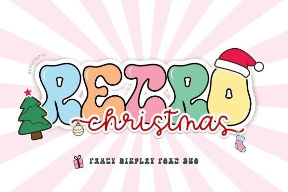 Retro Christmas Font Free Download Retro Christmas Font Free Download