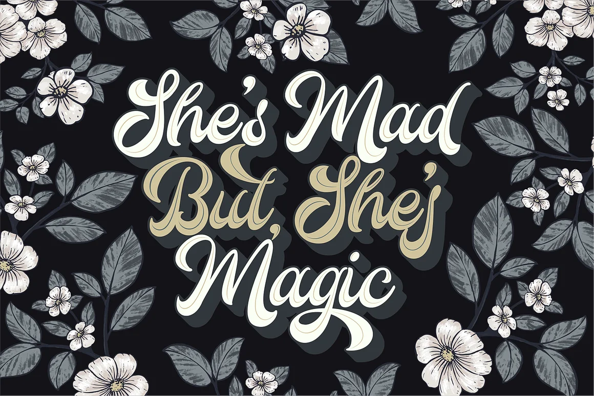 Retro Fonts - Bon Voyage