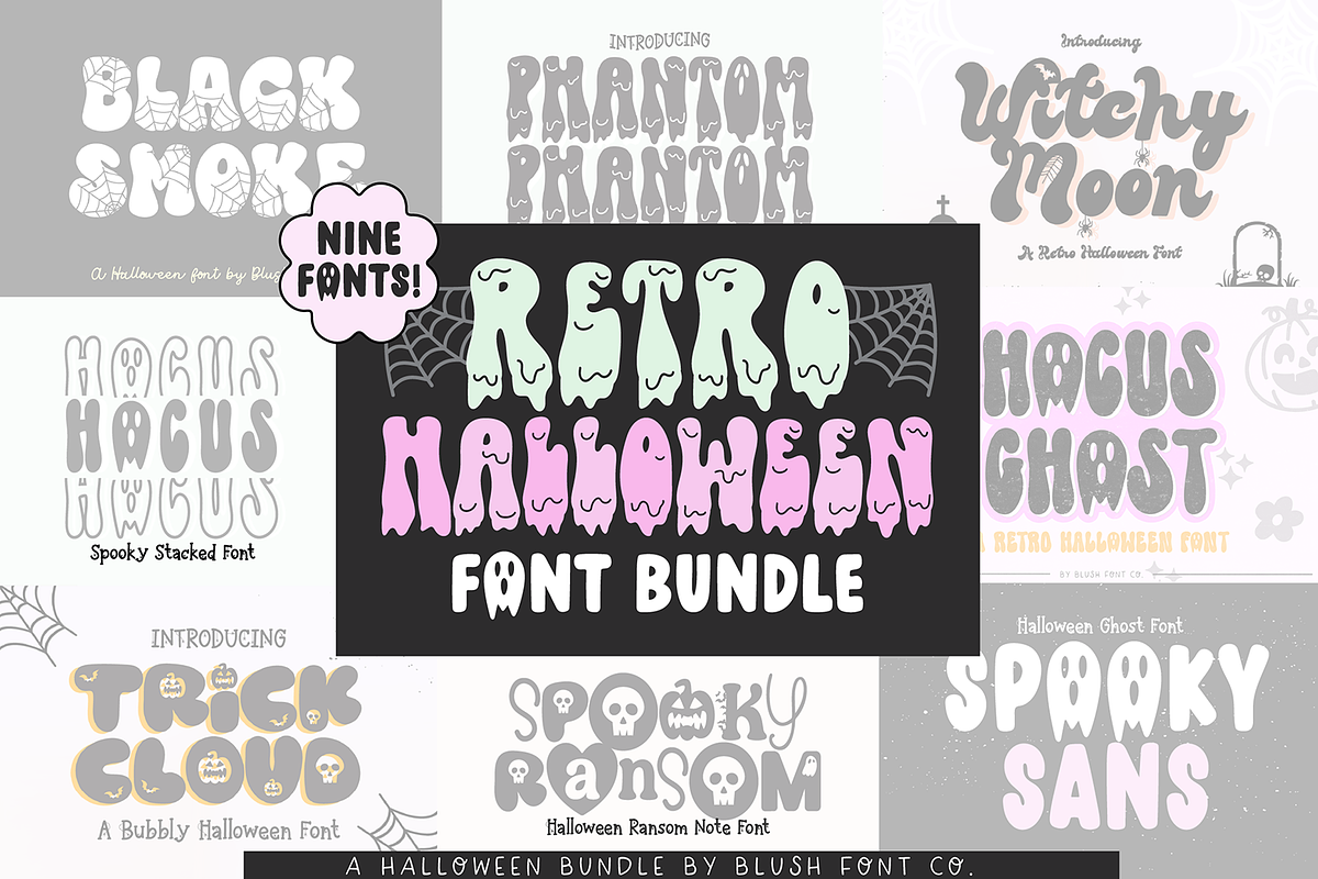 RETRO HALLOWEEN FONT BUNDLE V1 Free Download Free Download RETRO HALLOWEEN FONT BUNDLE V1 Free Download Free Download