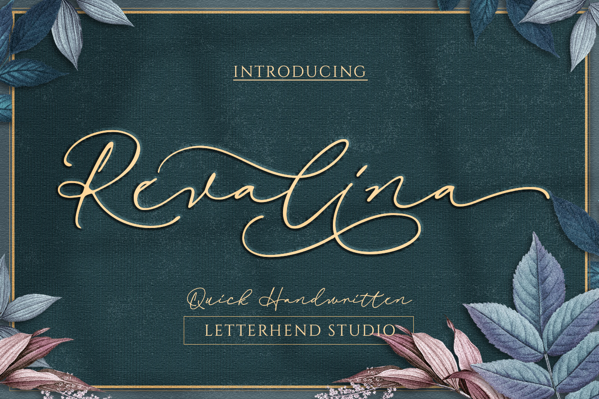 Revalina Font Free Download Revalina Font Free Download