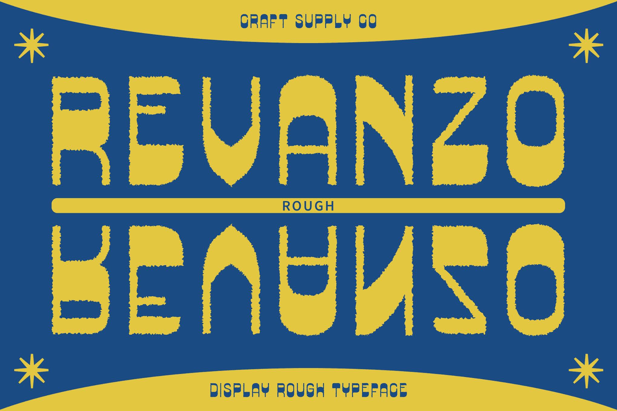 Revanzo Rough Font Free Download Revanzo Rough Font Free Download