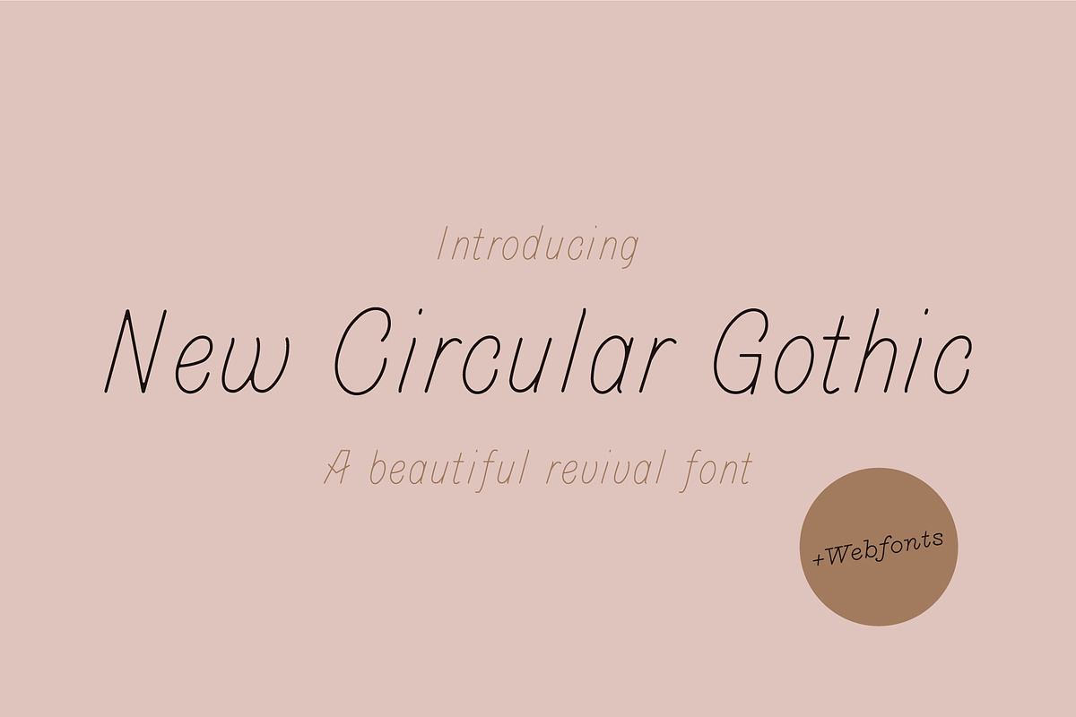 Revival font New Circular Gothic Free Download Free Download Revival font New Circular Gothic Free Download Free Download