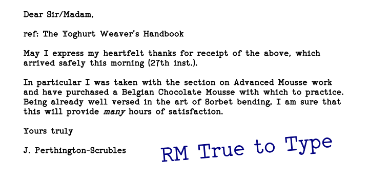 RM True To Type Free Download Free Download RM True To Type Free Download Free Download