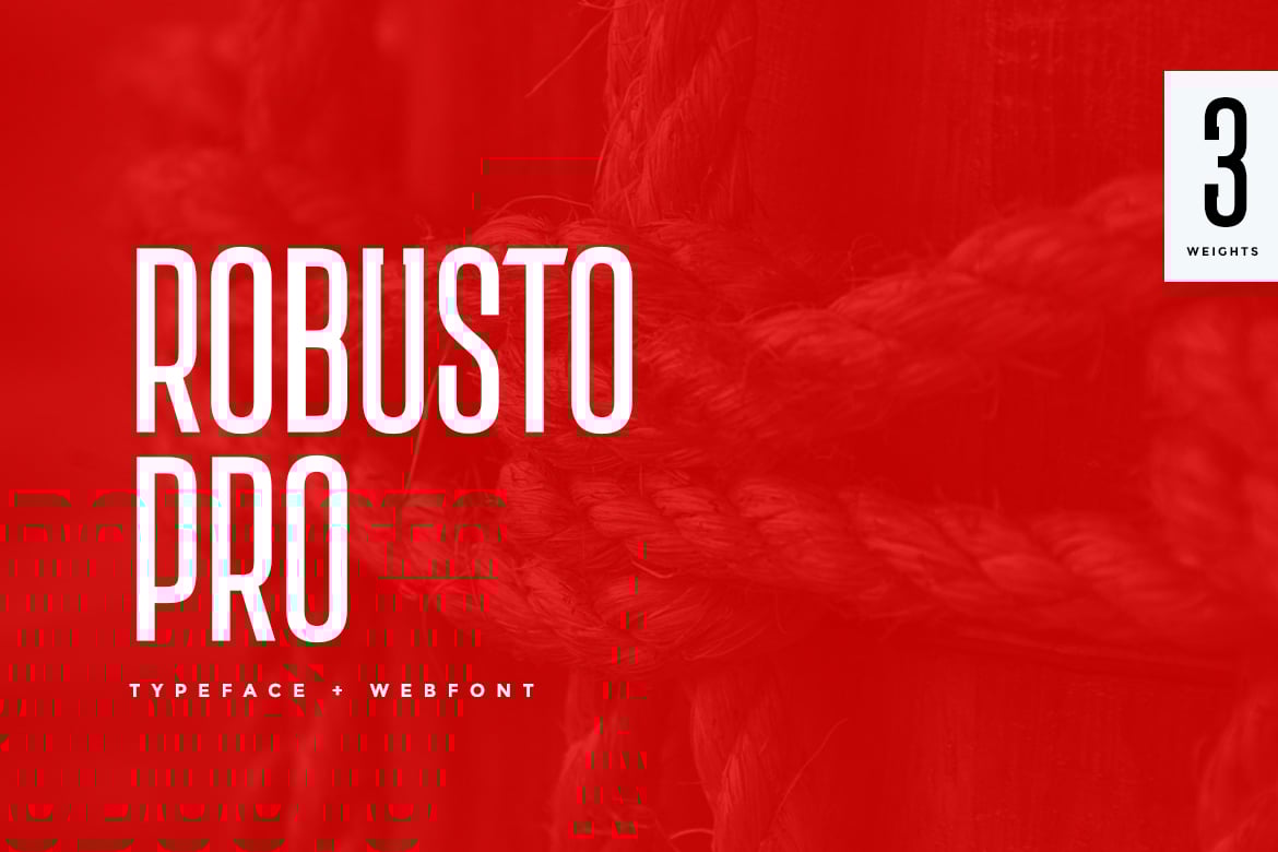 Robusto Pro Modern Typeface + WebFont Free Download Robusto Pro Modern Typeface + WebFont Free Download