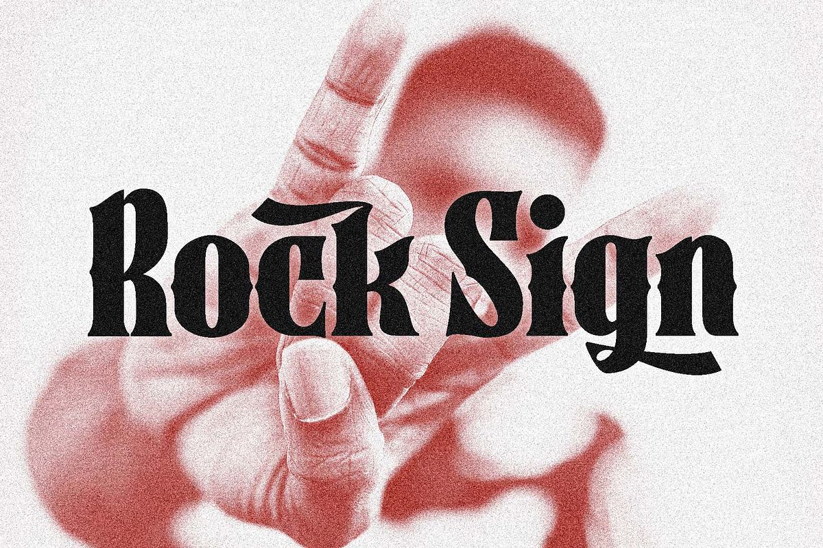 Rock Sign Typeface Free Download Free Download Rock Sign Typeface Free Download Free Download