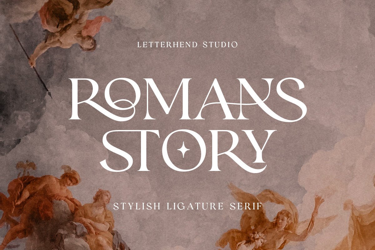 Romans Story - Ligature Serif Font Free Download Romans Story - Ligature Serif Font Free Download