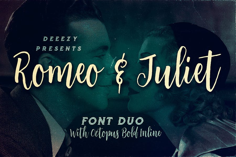 Romeo & Juliet Font Duo Free Download Romeo & Juliet Font Duo Free Download