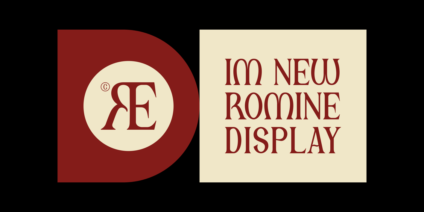 Romine Font Free Download Romine Font Free Download