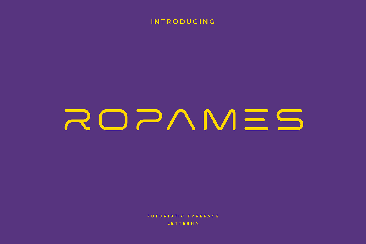Ropames - Modern Futuristic Typeface Free Download Free Download Ropames - Modern Futuristic Typeface Free Download Free Download