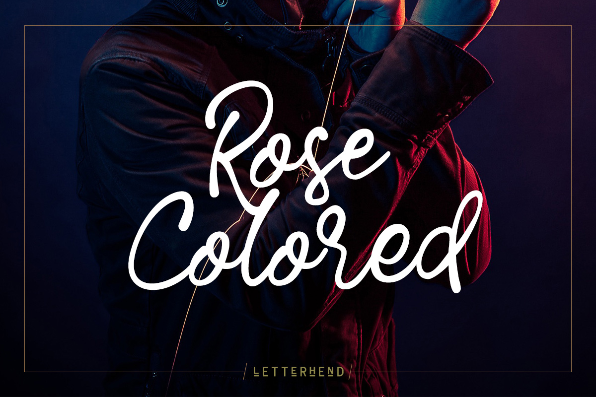 Rose Colored Font Free Download Rose Colored Font Free Download