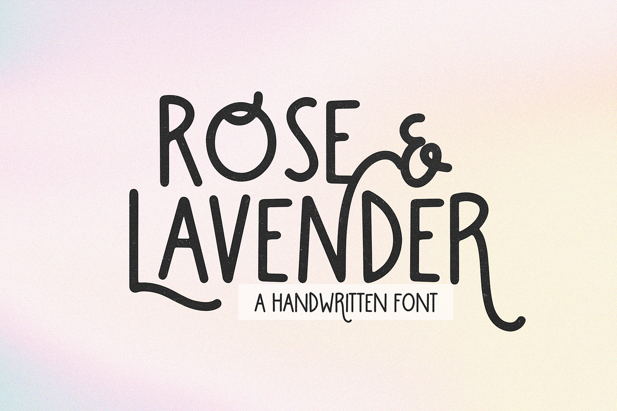 Rose & Lavender | Handwritten Font Free Download Free Download Rose & Lavender | Handwritten Font Free Download Free Download