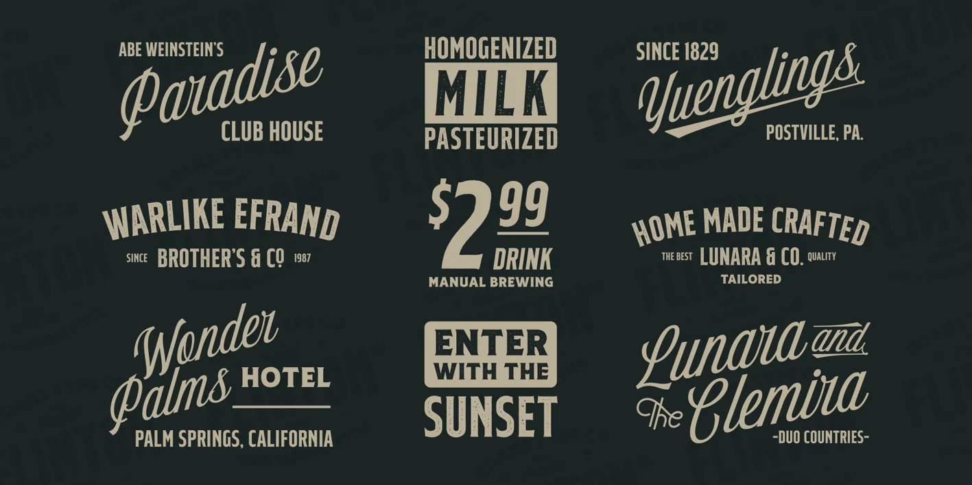 RTCO Flinton Font