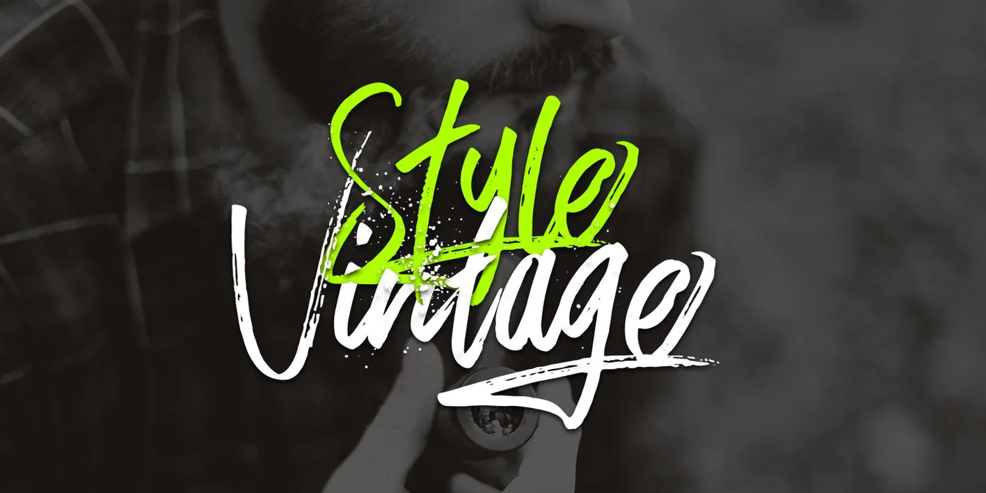 Rushtard Brush Font