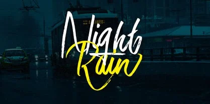 Rushtard Brush Font