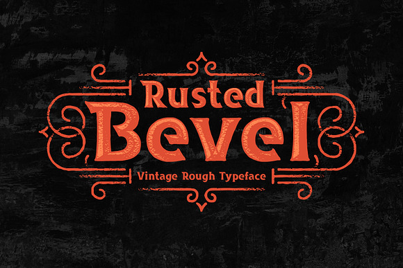 Rusted Bevel Typeface Free Download Rusted Bevel Typeface Free Download
