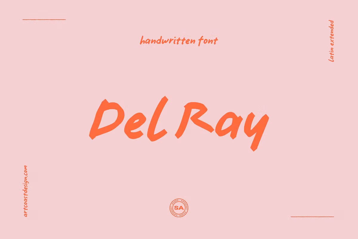 SA Del Ray Handwritten Font Free Download Free Download SA Del Ray Handwritten Font Free Download Free Download