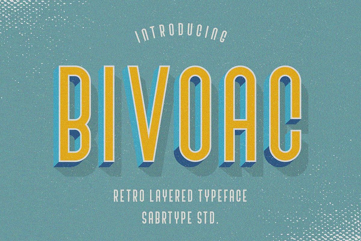 SALE! Bivoac Layered Font Free Download Free Download SALE! Bivoac Layered Font Free Download Free Download