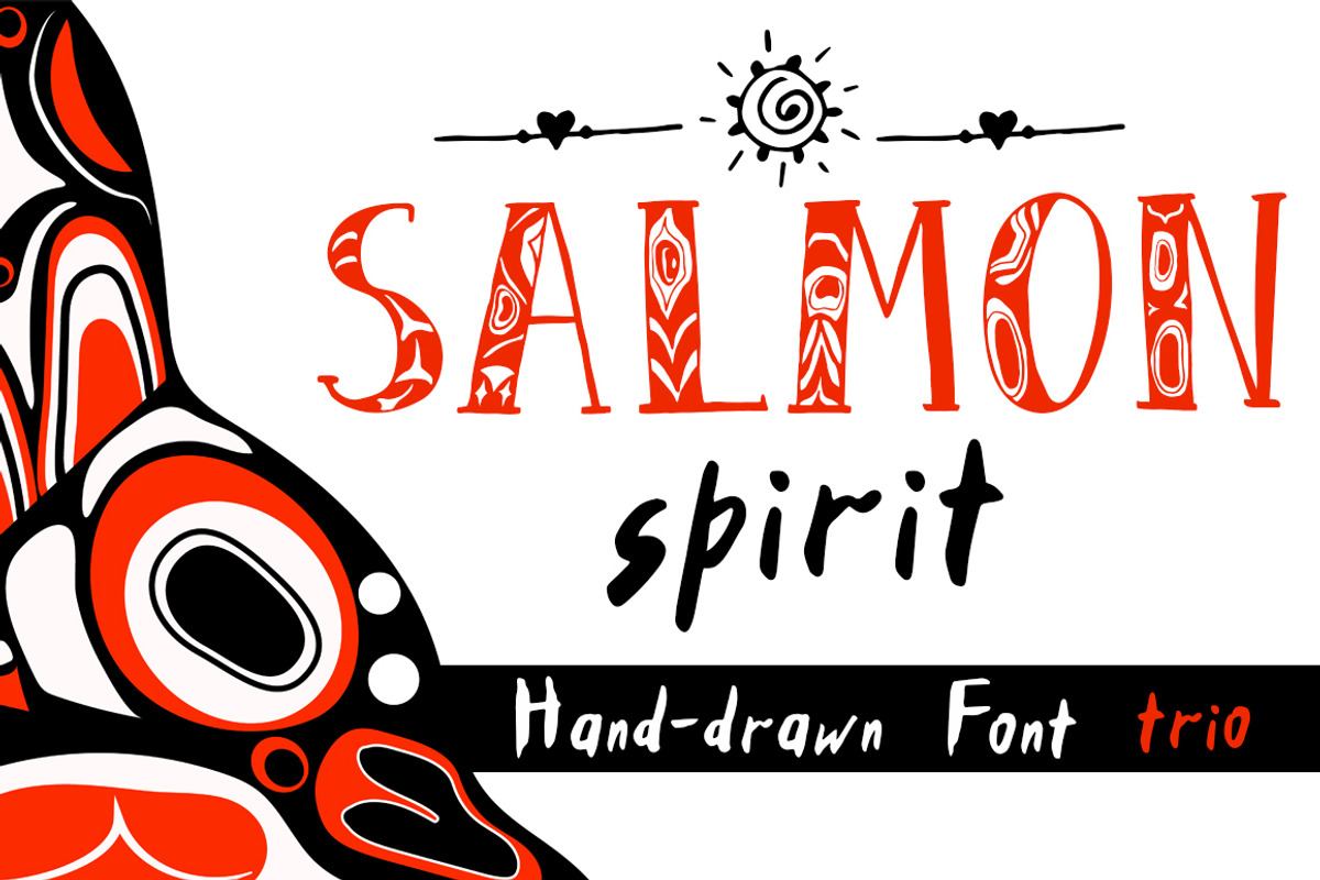 Salmon Spirit Font Trio Free Download Free Download Salmon Spirit Font Trio Free Download Free Download