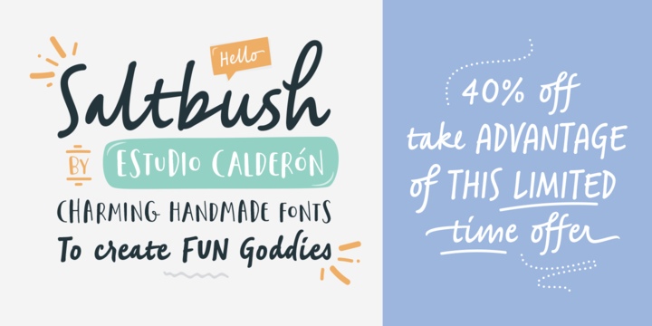 Saltbush Font Free Download
