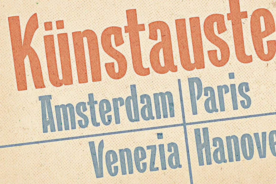 Samarium: A Bold Condensed Font
