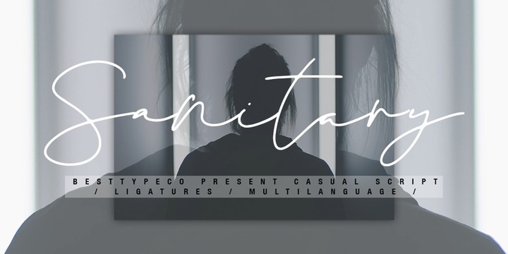 Sanitary Font Free Download Sanitary Font Free Download