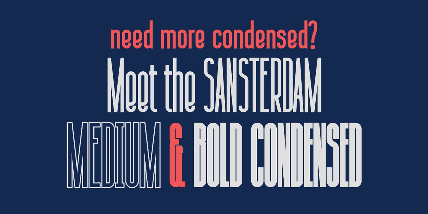 Sansterdam Font Free Download Sansterdam Font Free Download