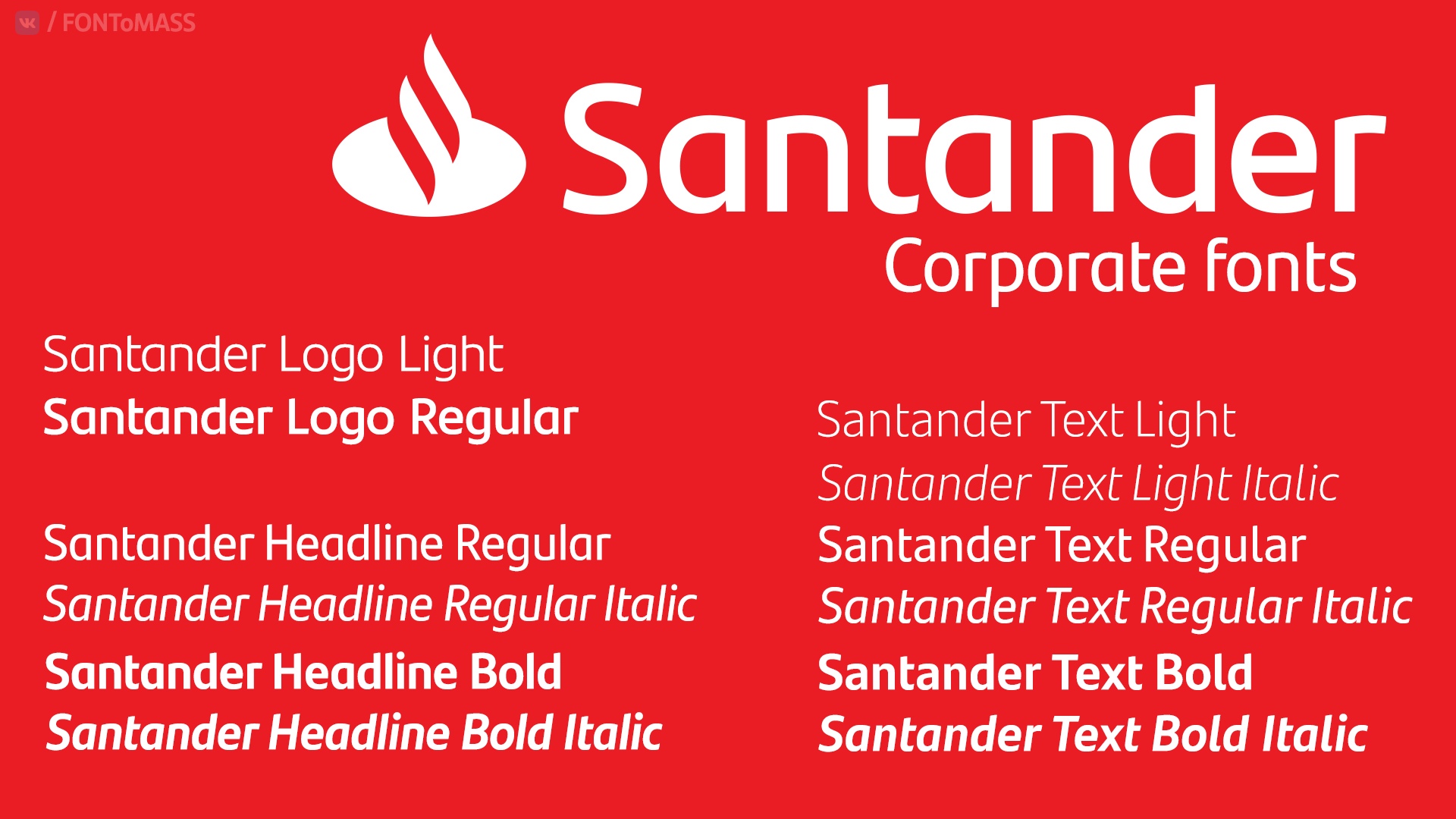 Santander - Corporate Font Free Download Santander - Corporate Font Free Download