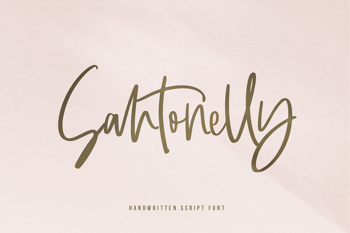 Santonelly | A Script Font Free Download Free Download Santonelly | A Script Font Free Download Free Download