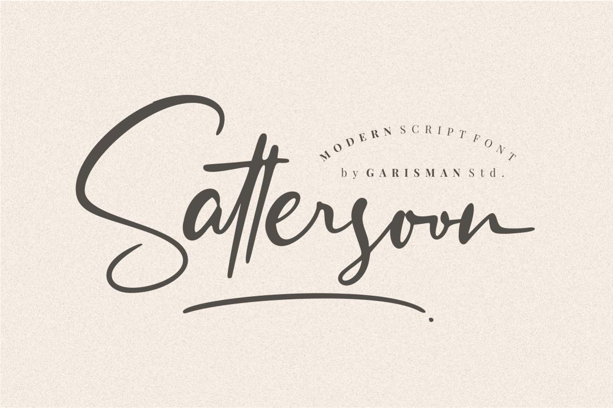 Sattersoon - Modern Script Font Free Download Free Download Sattersoon - Modern Script Font Free Download Free Download