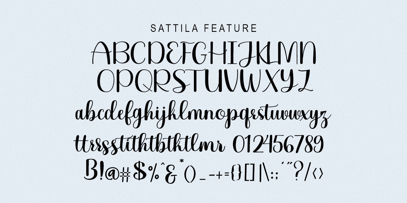 Sattila Font Free Download Sattila Font Free Download
