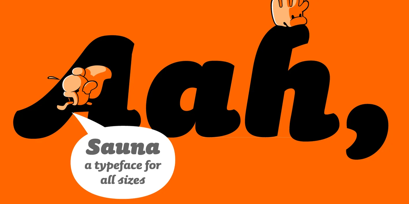 Sauna Pro Font