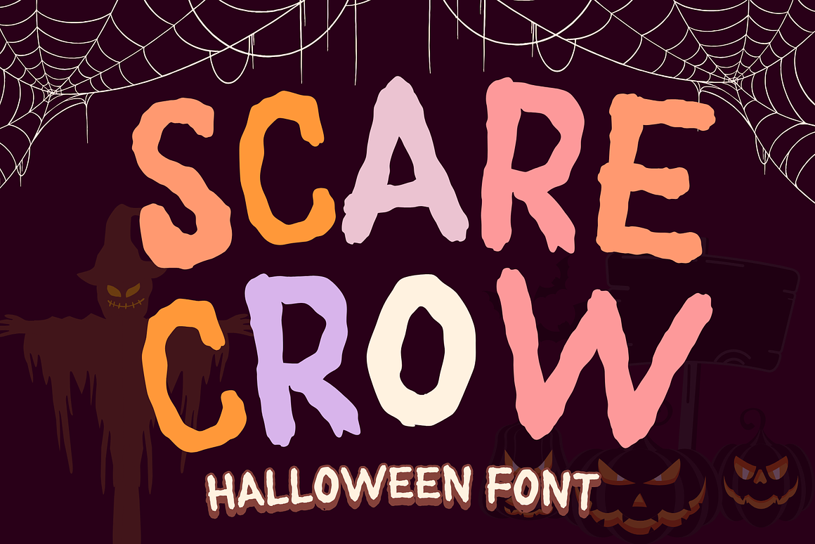 Scarecrow is a Halloween Font Free Download Scarecrow is a Halloween Font Free Download