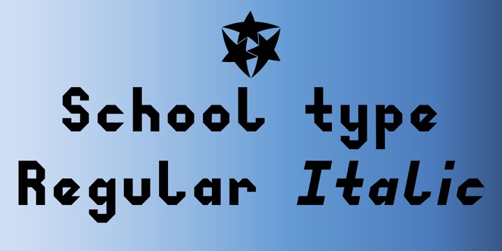 SchoolType Font Free Download SchoolType Font Free Download