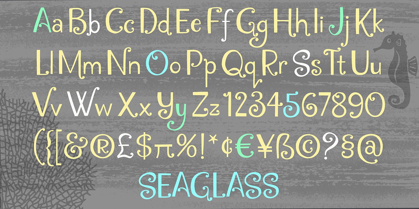 Seaglass Font Free Download Seaglass Font Free Download