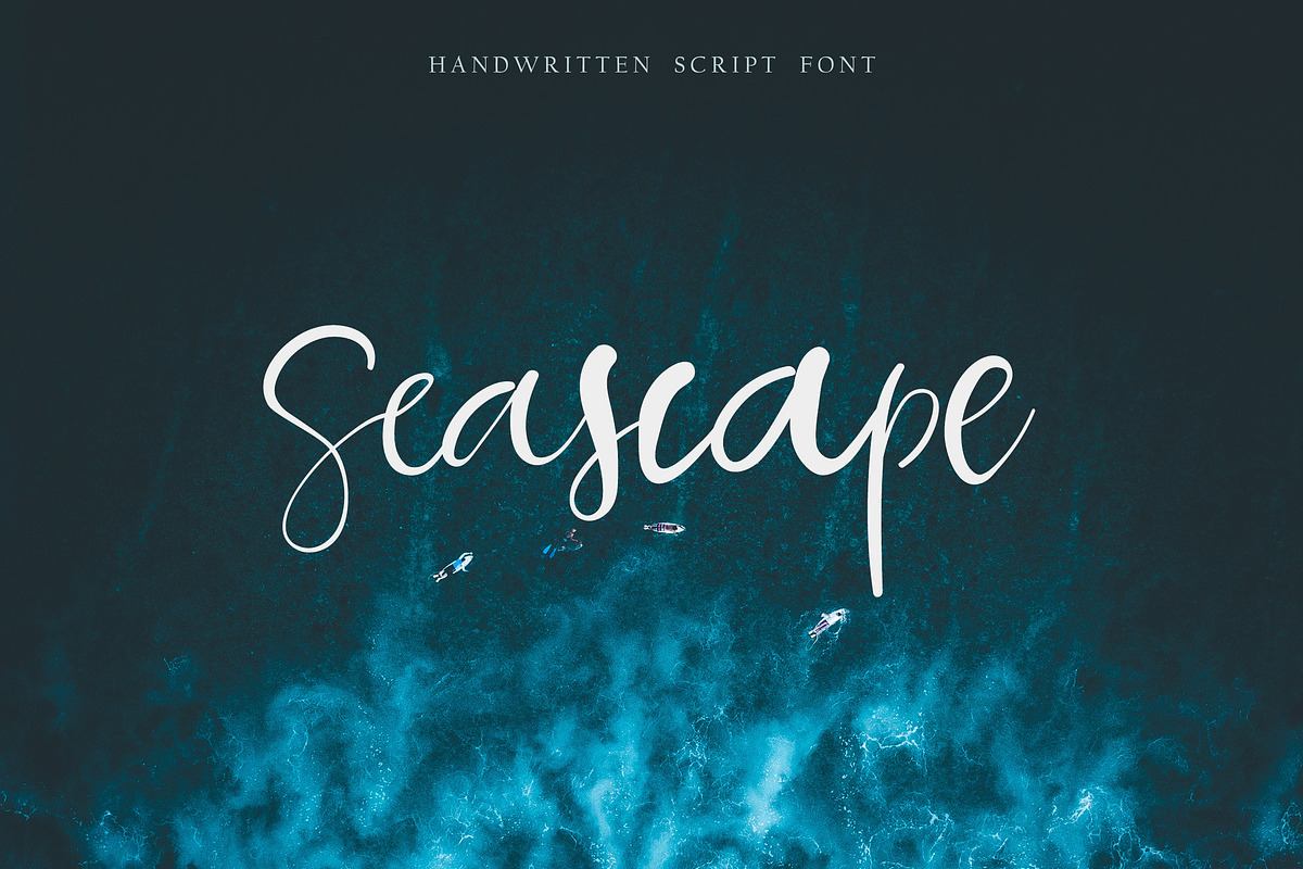 Seascape. Script Font Free Download Free Download Seascape. Script Font Free Download Free Download